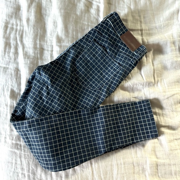 Madewell 9" High Rise Windowpane Edition Skinny Jeans, size 27 - Picture 7 of 7